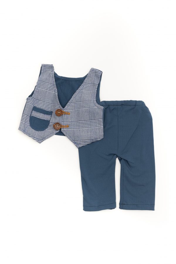 Boys newborn suit blue