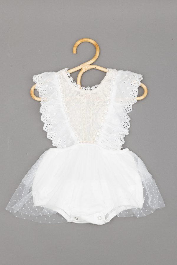 White Lace Ballerina Dress