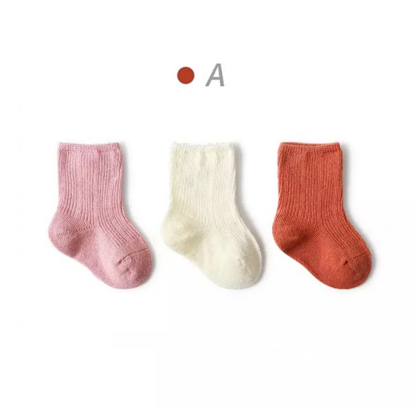 Children’s Cotton Socks 3-PCS - Image 2